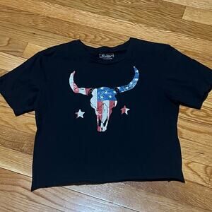 Miken Flow Crop Tee Small